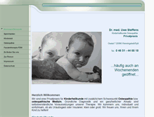 Tablet Screenshot of kinderarzt-sylt.info